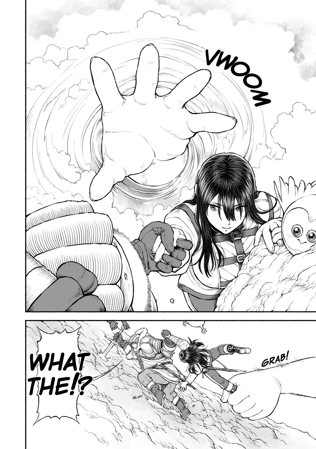 Female Knight and the Kemonomimi Child Chapter 46 page 12 - Chapter 46: Deadly Battle on the Snowy Mountain