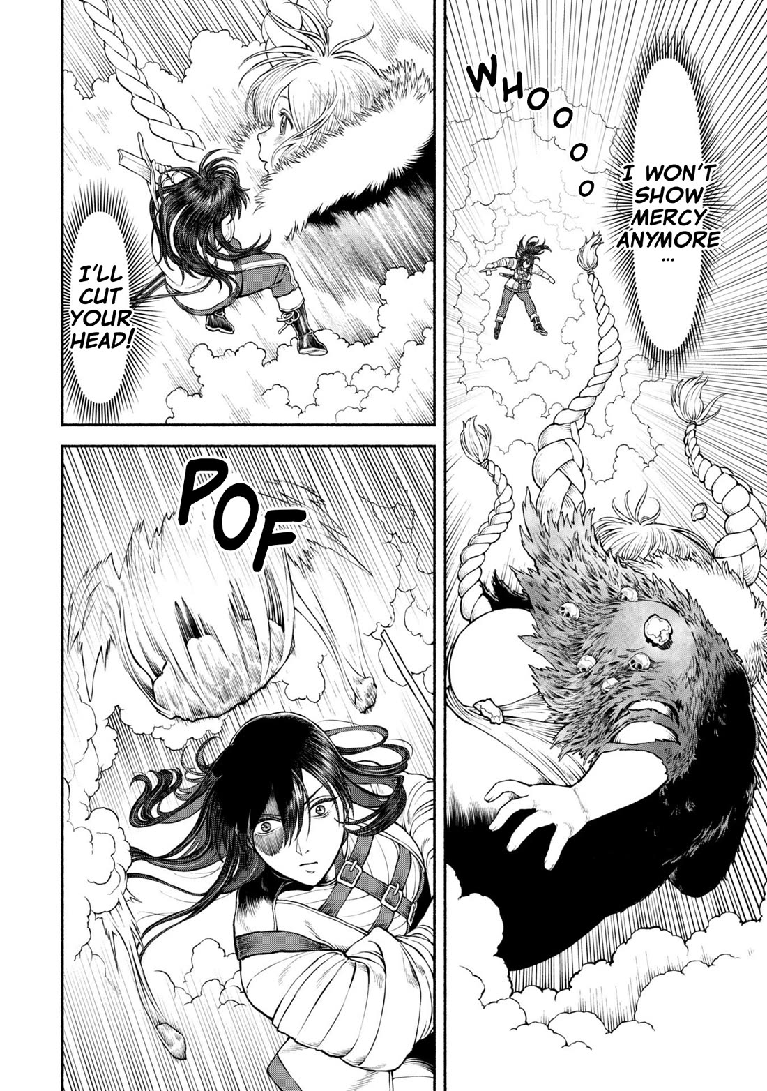 Female Knight and the Kemonomimi Child Chapter 46 page 16 - Chapter 46: Deadly Battle on the Snowy Mountain