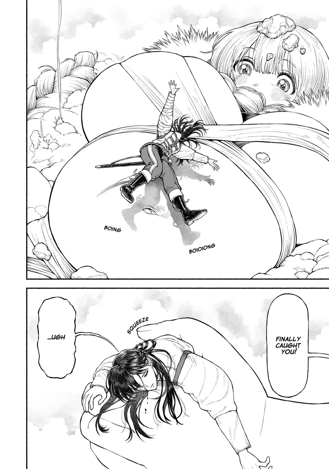 Female Knight and the Kemonomimi Child Chapter 46 page 18 - Chapter 46: Deadly Battle on the Snowy Mountain