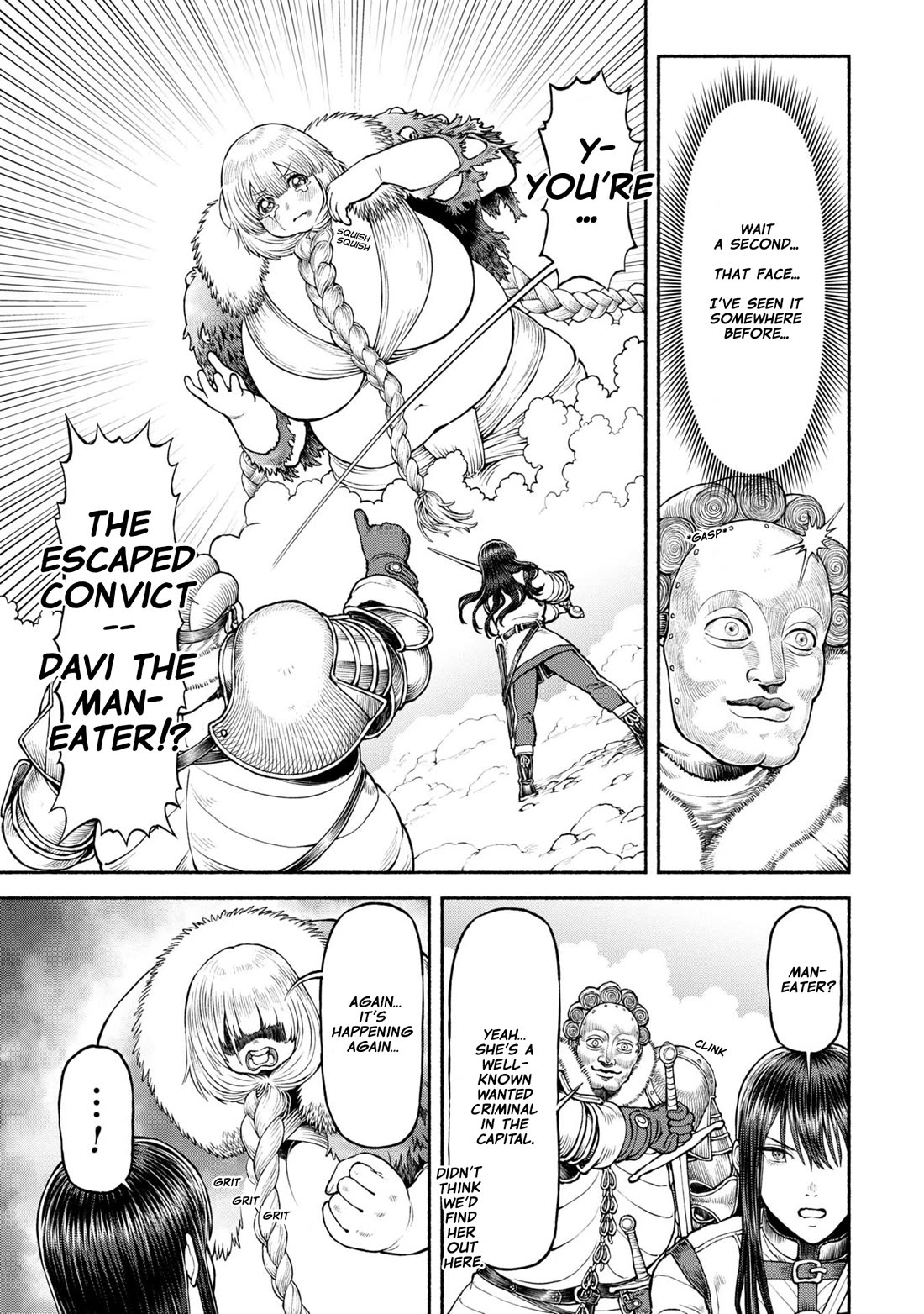 Female Knight and the Kemonomimi Child Chapter 46 page 3 - Chapter 46: Deadly Battle on the Snowy Mountain