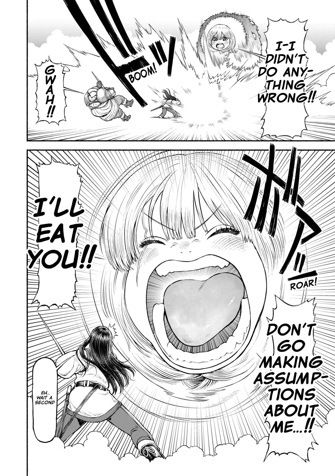 Female Knight and the Kemonomimi Child Chapter 46 page 4 - Chapter 46: Deadly Battle on the Snowy Mountain