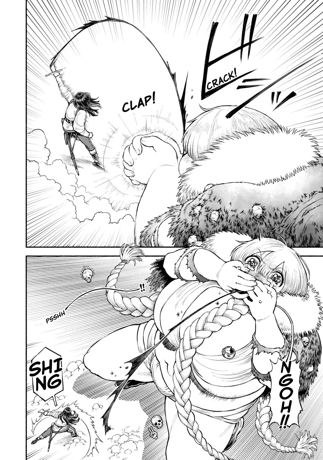 Female Knight and the Kemonomimi Child Chapter 46 page 6 - Chapter 46: Deadly Battle on the Snowy Mountain