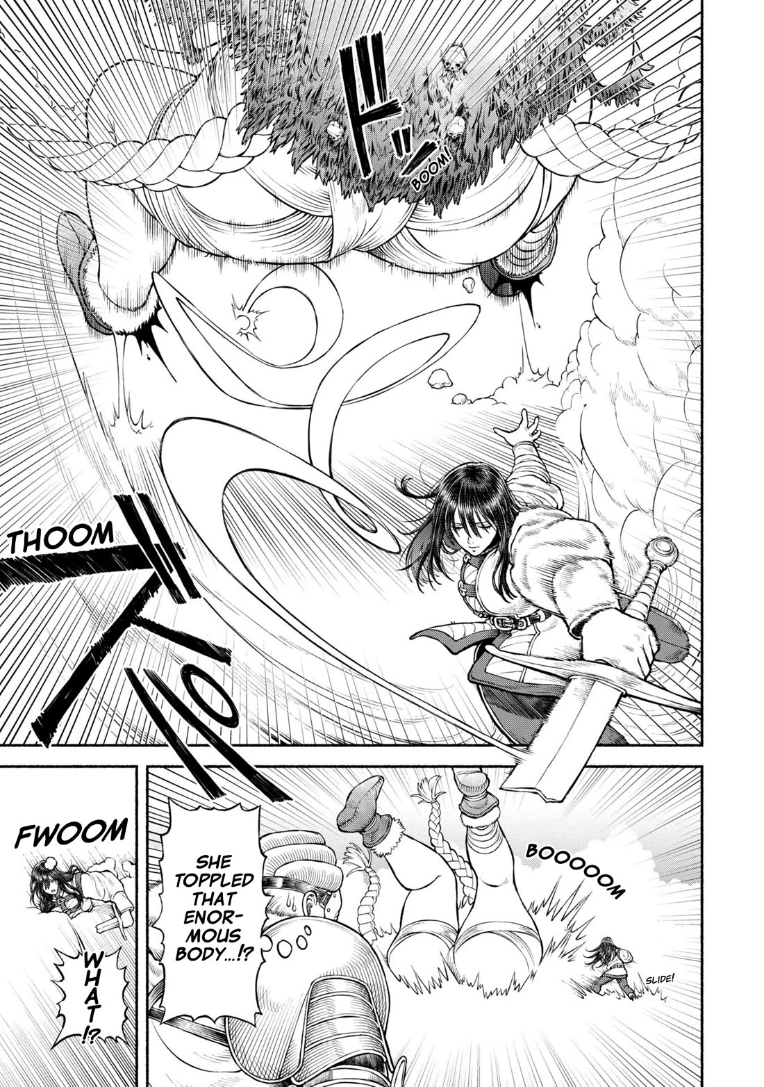 Female Knight and the Kemonomimi Child Chapter 46 page 7 - Chapter 46: Deadly Battle on the Snowy Mountain