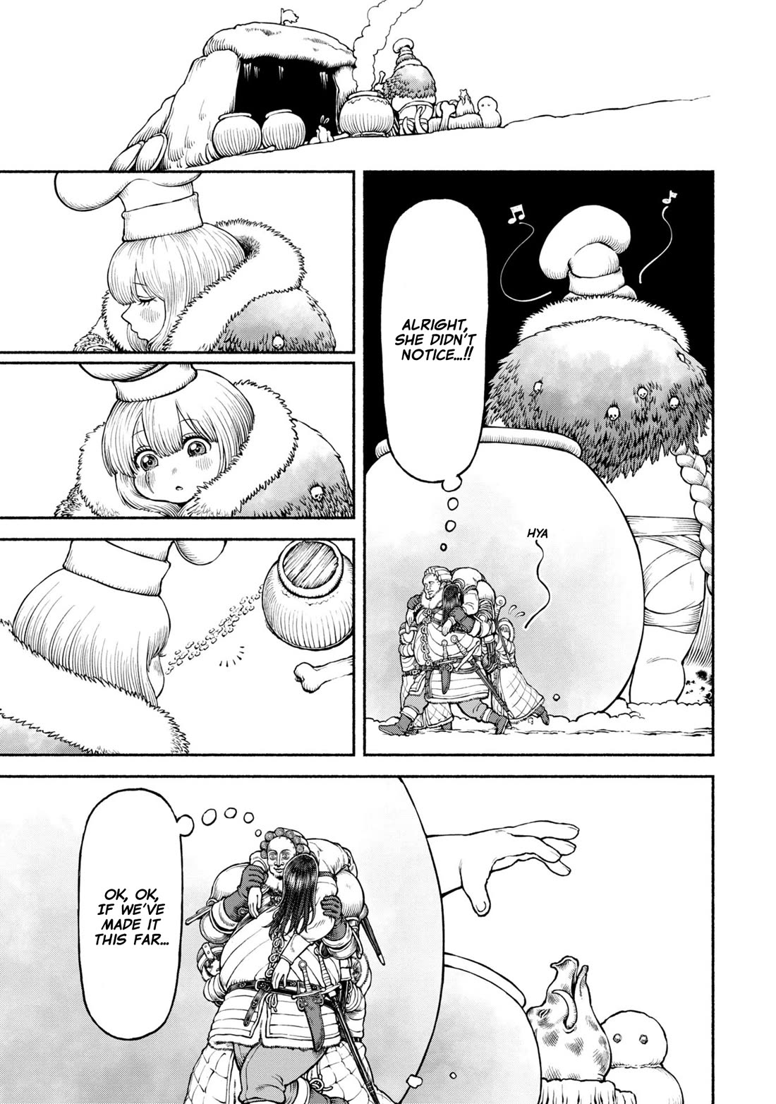 Female Knight and the Kemonomimi Child Chapter 47 page 13 - Chapter 47: Cooking!