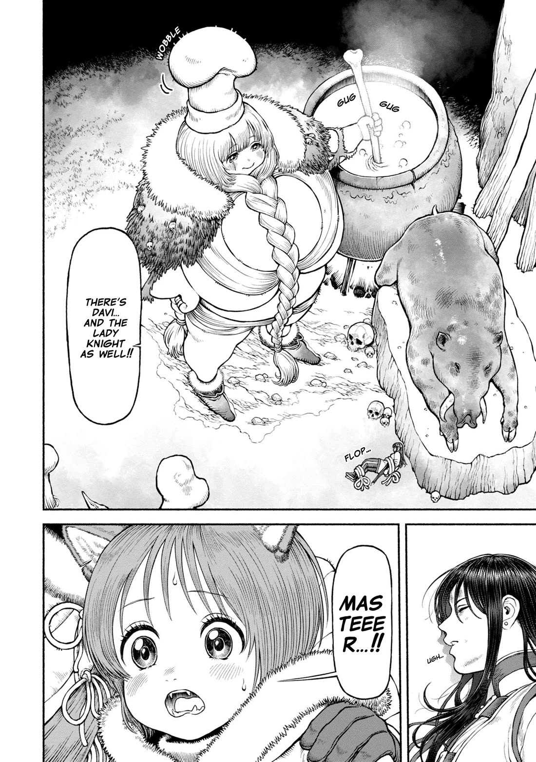 Female Knight and the Kemonomimi Child Chapter 47 page 8 - Chapter 47: Cooking!