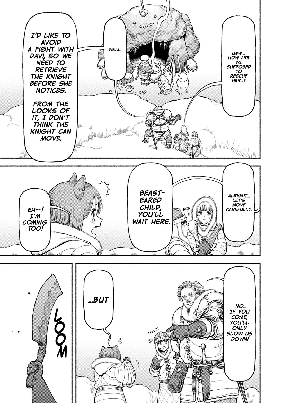 Female Knight and the Kemonomimi Child Chapter 47 page 9 - Chapter 47: Cooking!
