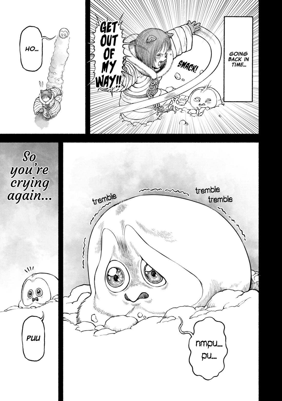 Female Knight and the Kemonomimi Child Chapter 49 page 1 - Chapter 49: The Divine Beast's Mission