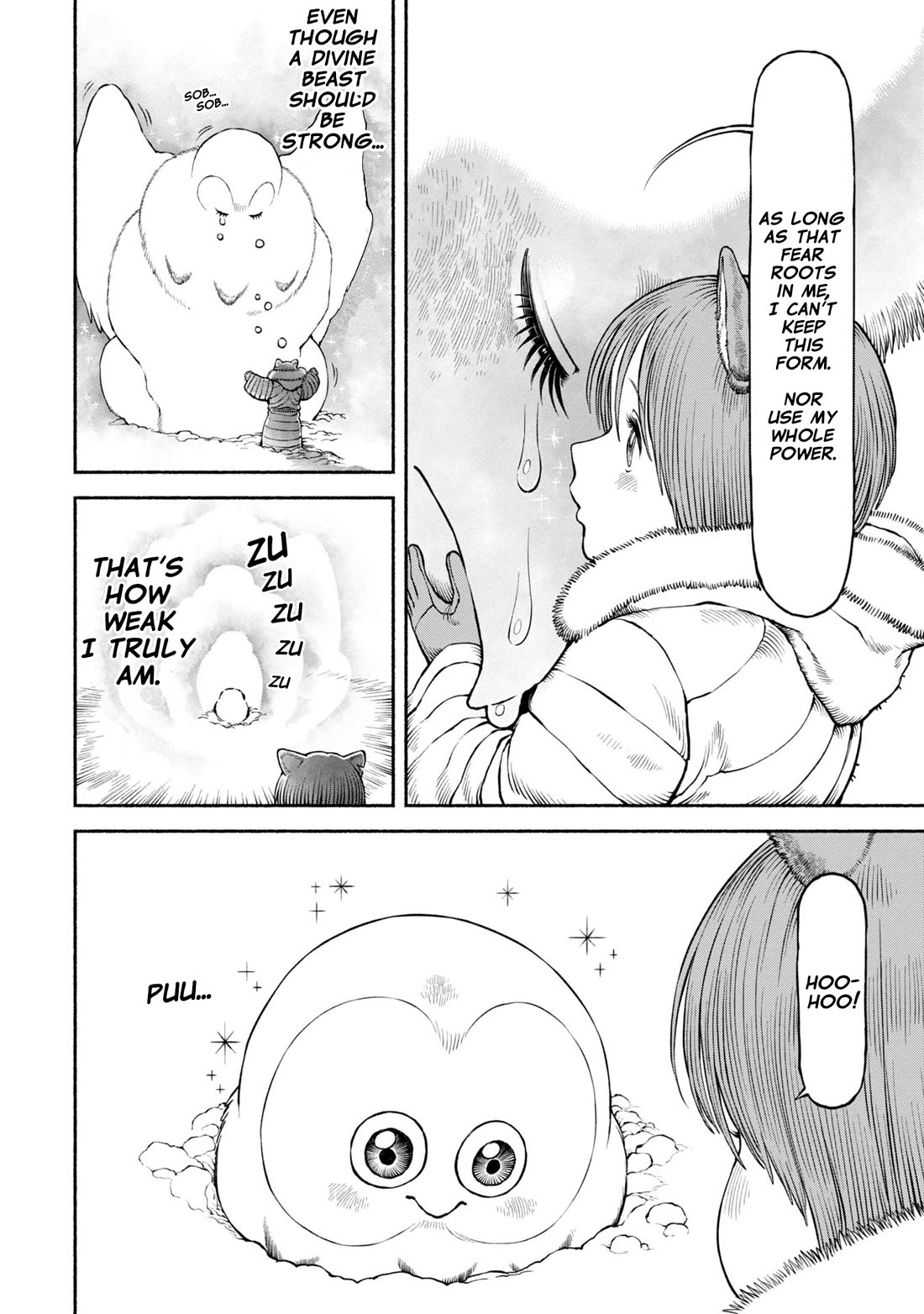 Female Knight and the Kemonomimi Child Chapter 49 page 16 - Chapter 49: The Divine Beast's Mission