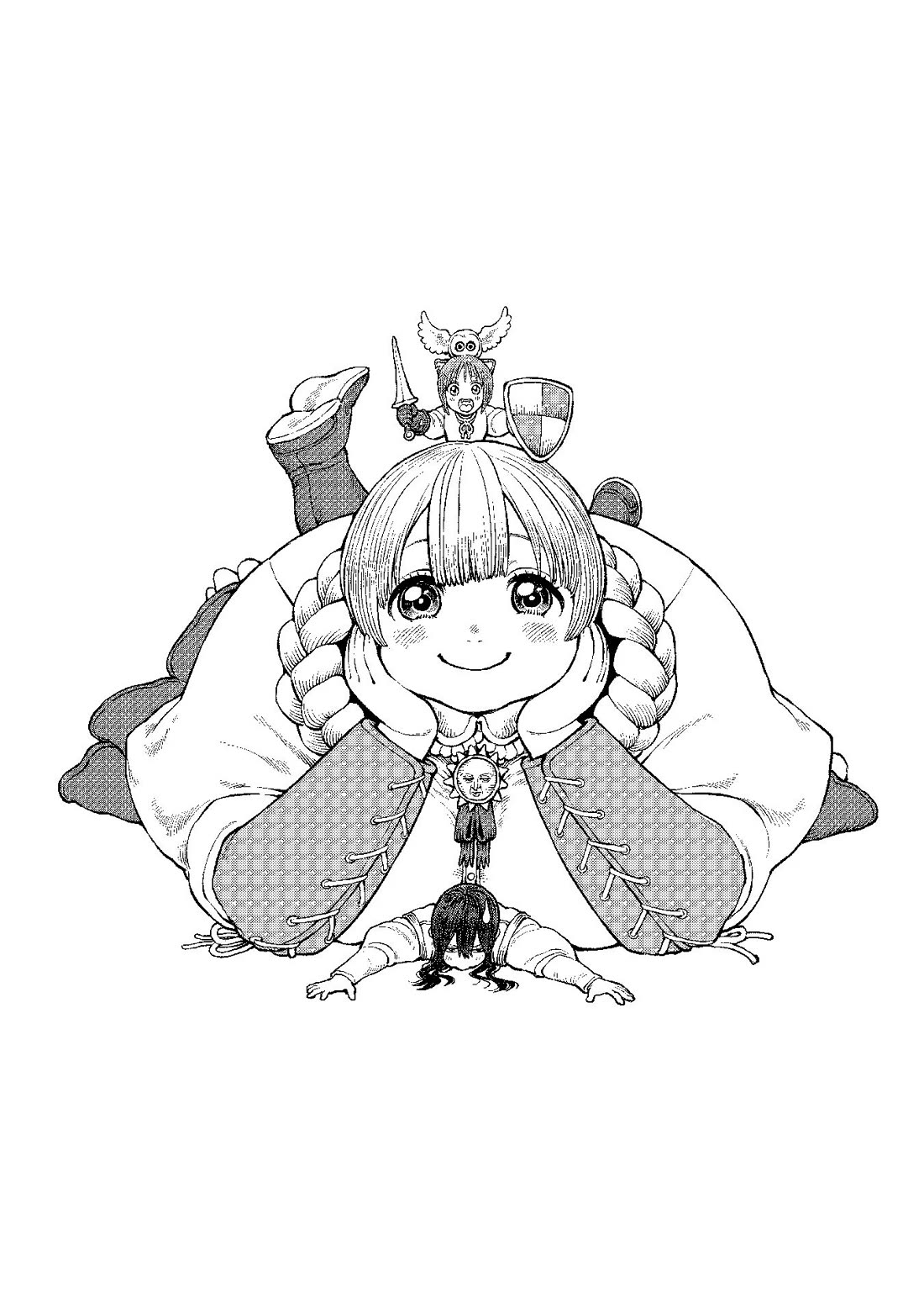 Female Knight and the Kemonomimi Child Chapter 49 page 19 - Chapter 49: The Divine Beast's Mission