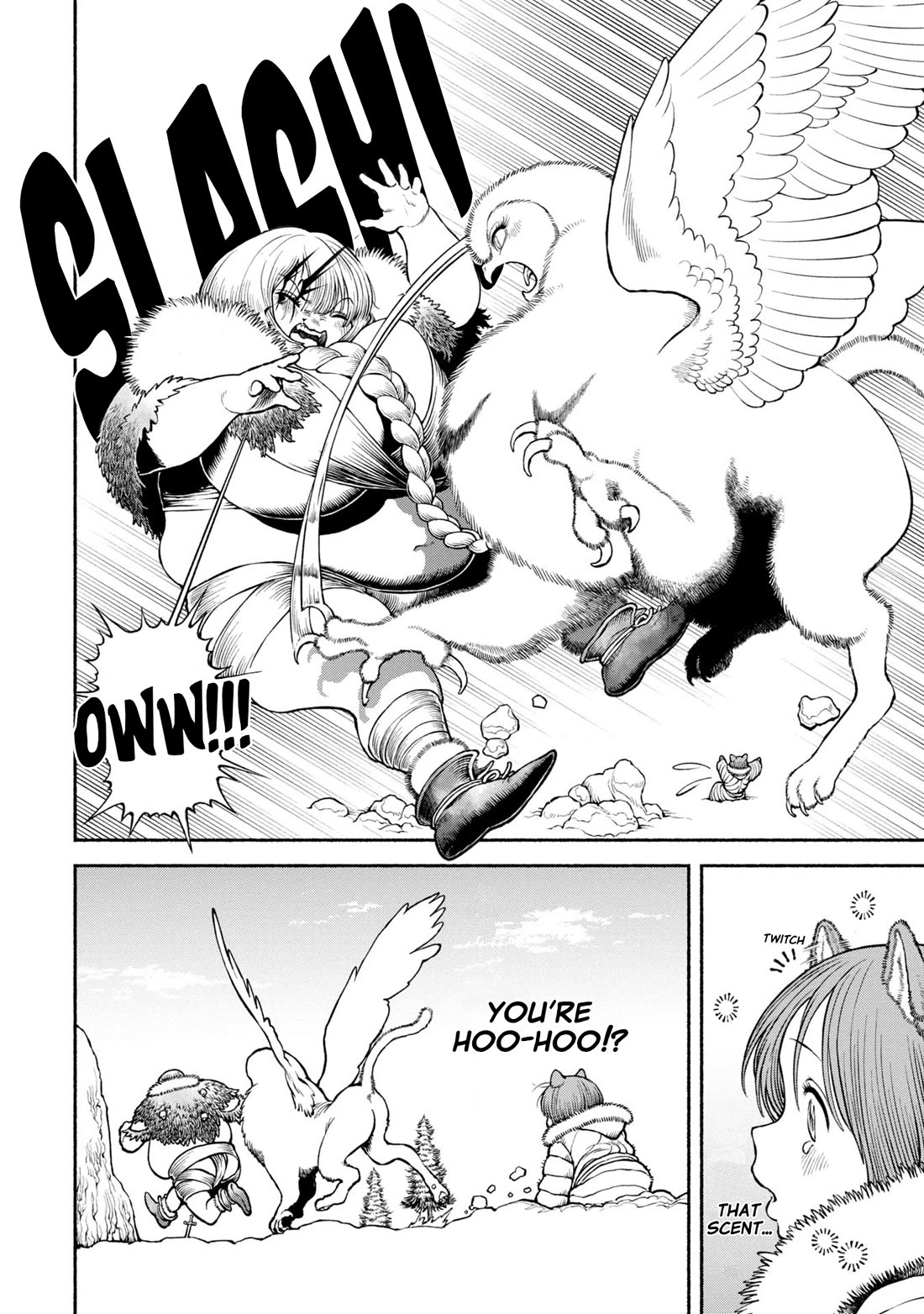 Female Knight and the Kemonomimi Child Chapter 49 page 4 - Chapter 49: The Divine Beast's Mission
