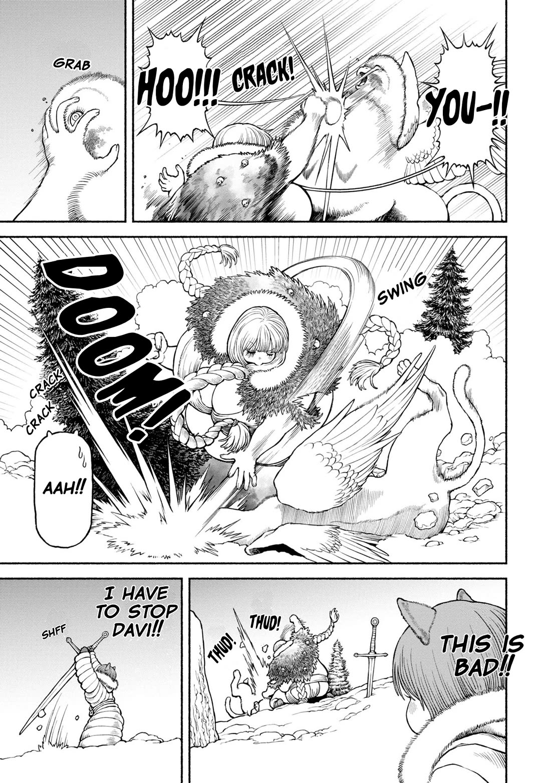 Female Knight and the Kemonomimi Child Chapter 49 page 5 - Chapter 49: The Divine Beast's Mission
