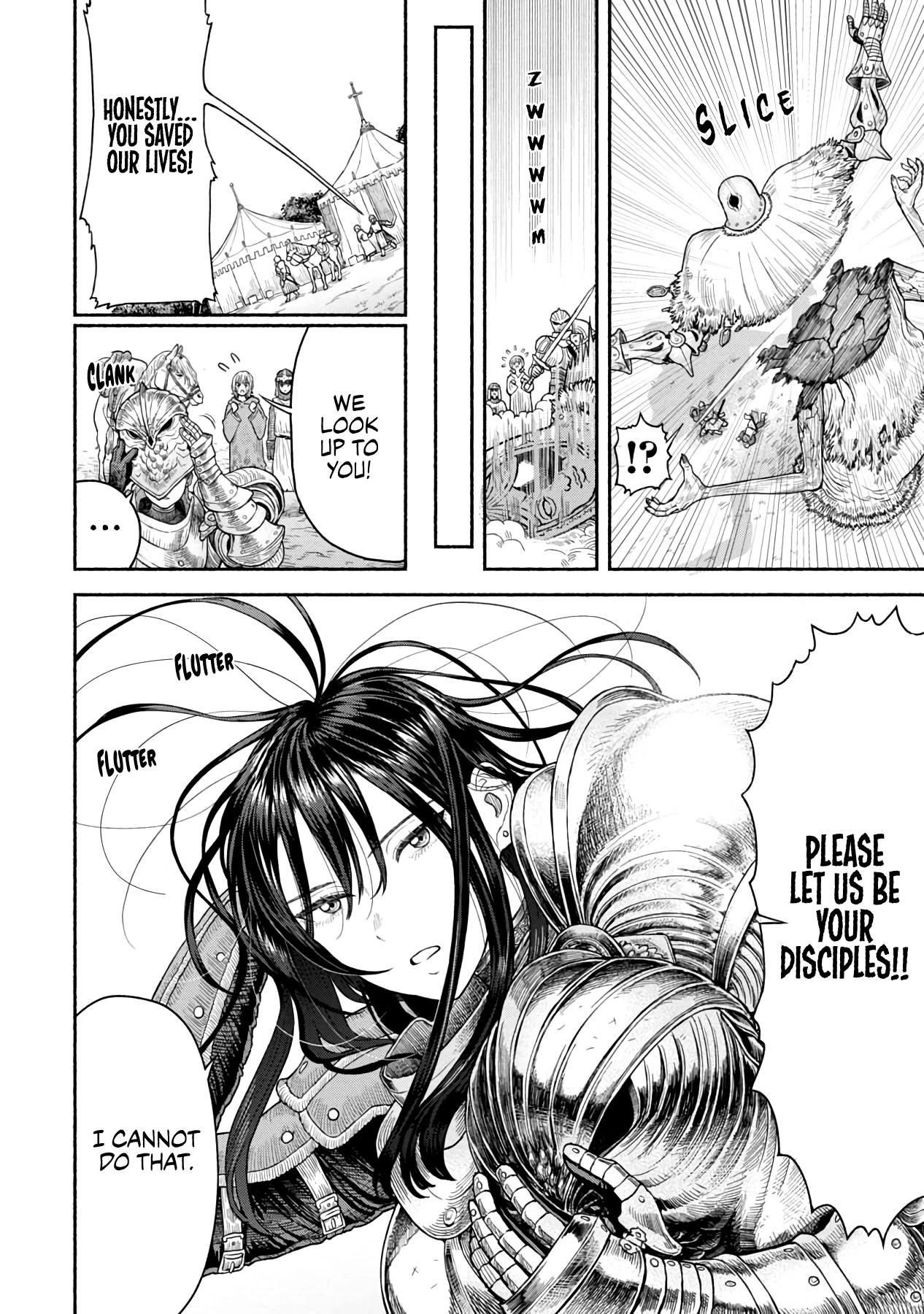 Female Knight and the Kemonomimi Child Chapter 5 page 2 - Chapter 5: Wait for Return