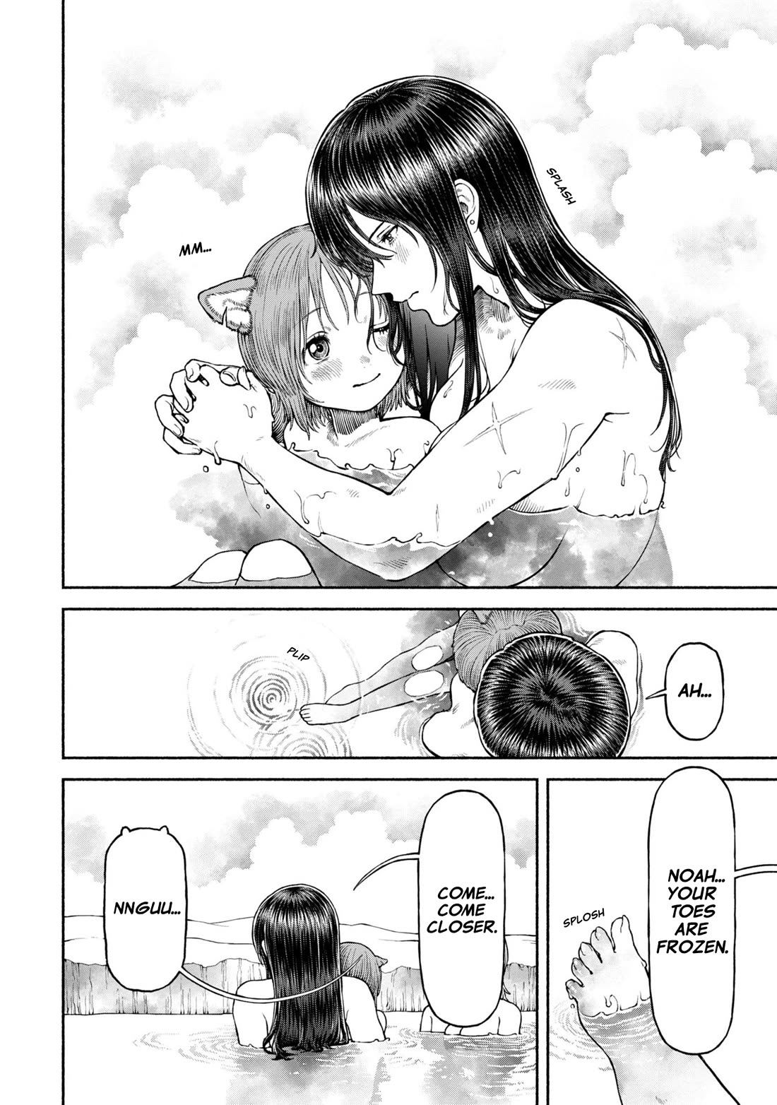 Female Knight and the Kemonomimi Child Chapter 50 page 12 - Chapter 50: Rest at the Hot Springs
