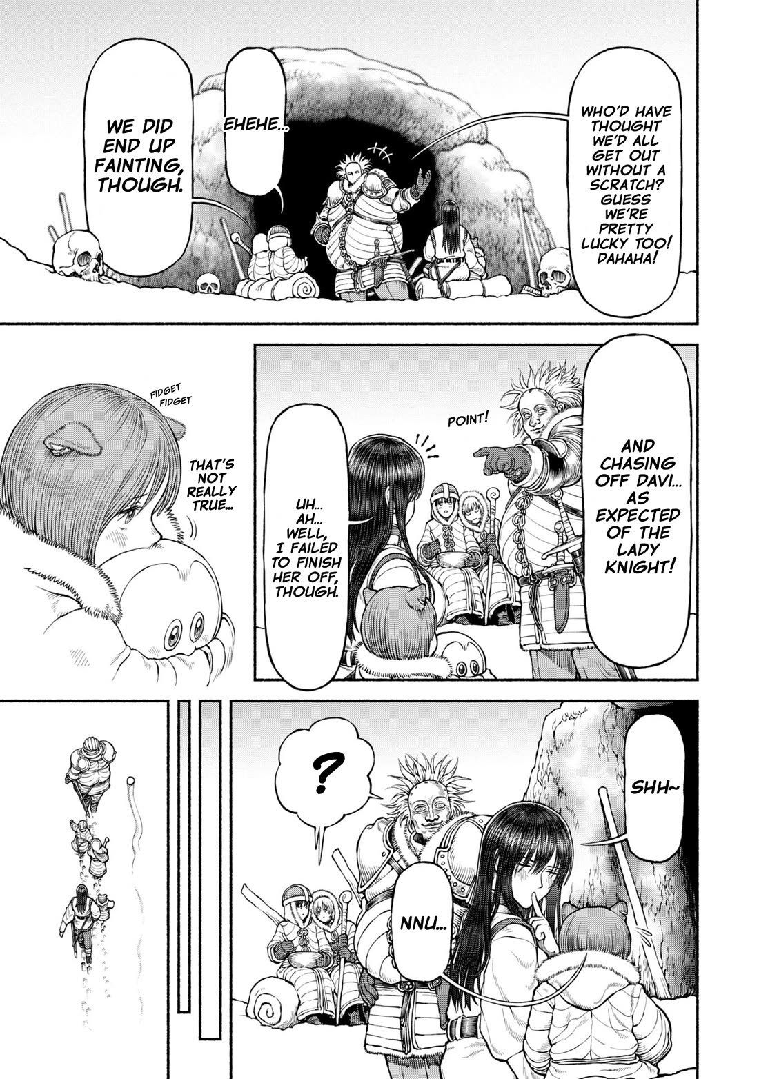 Female Knight and the Kemonomimi Child Chapter 50 page 3 - Chapter 50: Rest at the Hot Springs