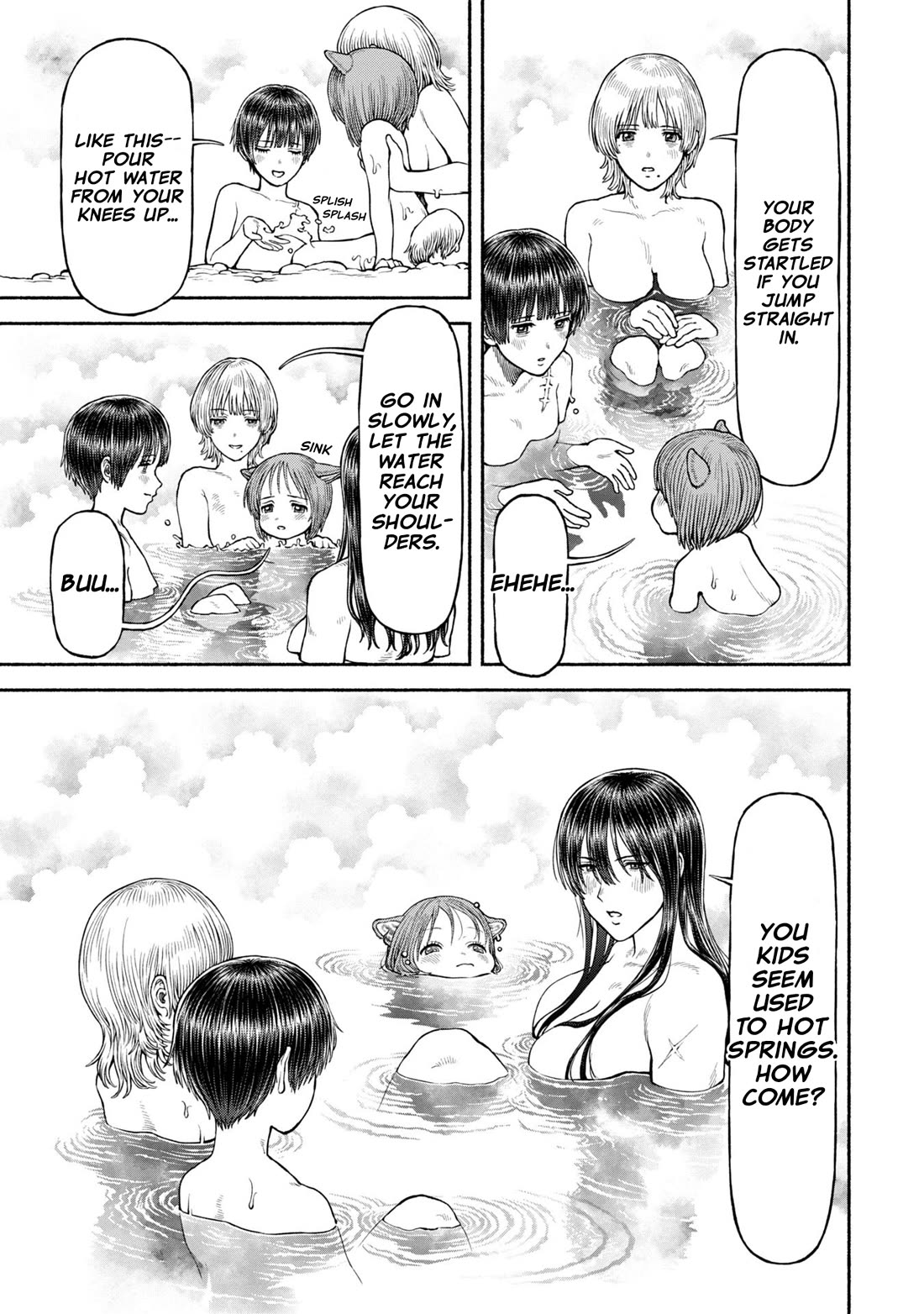 Female Knight and the Kemonomimi Child Chapter 50 page 7 - Chapter 50: Rest at the Hot Springs