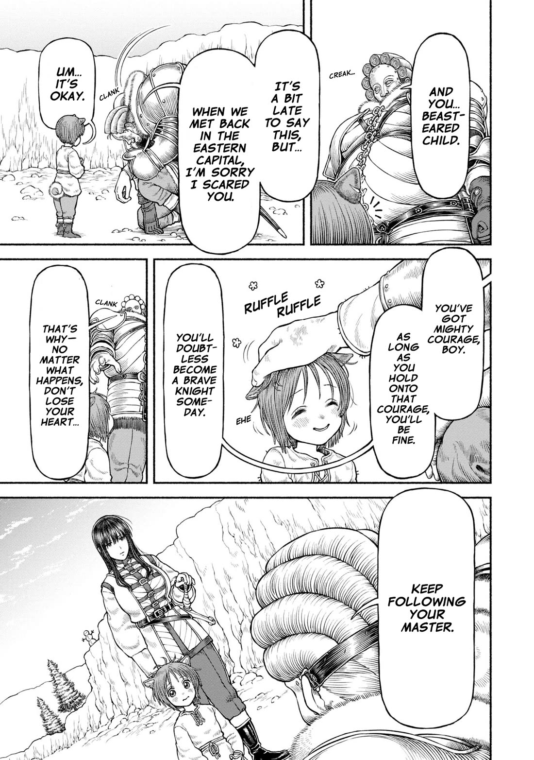 Female Knight and the Kemonomimi Child Chapter 51 page 12 - Chapter 51: In the Northern Capital