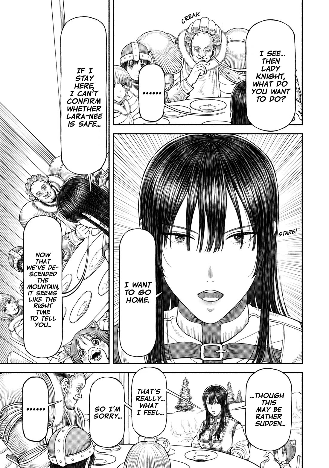 Female Knight and the Kemonomimi Child Chapter 51 page 4 - Chapter 51: In the Northern Capital