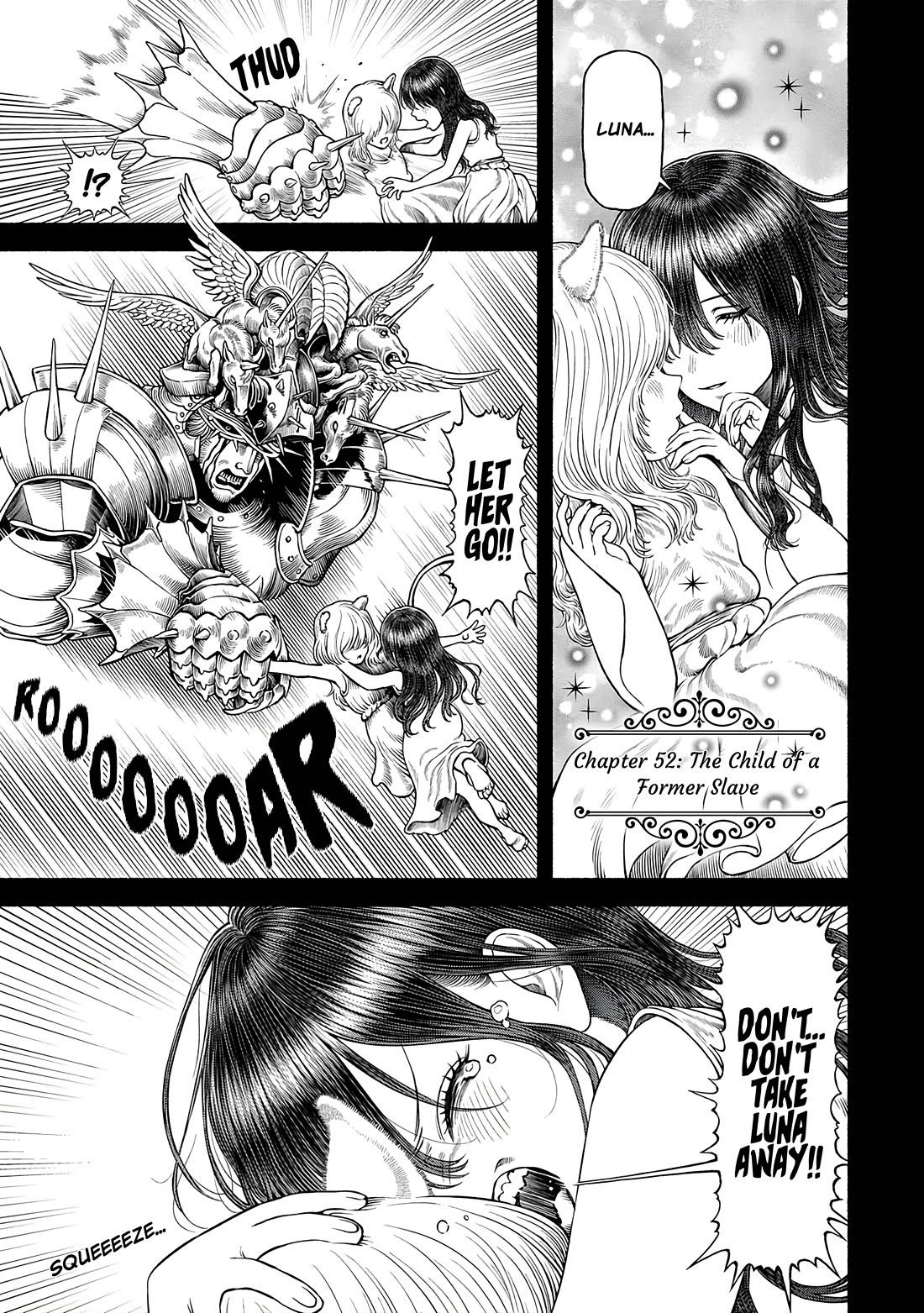 Female Knight and the Kemonomimi Child Chapter 52 page 1 - Chapter 52: The Child of a Former Slave