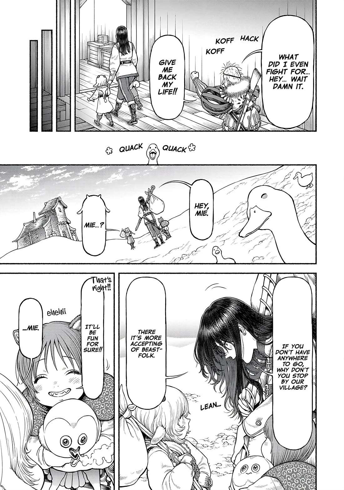 Female Knight and the Kemonomimi Child Chapter 52 page 11 - Chapter 52: The Child of a Former Slave