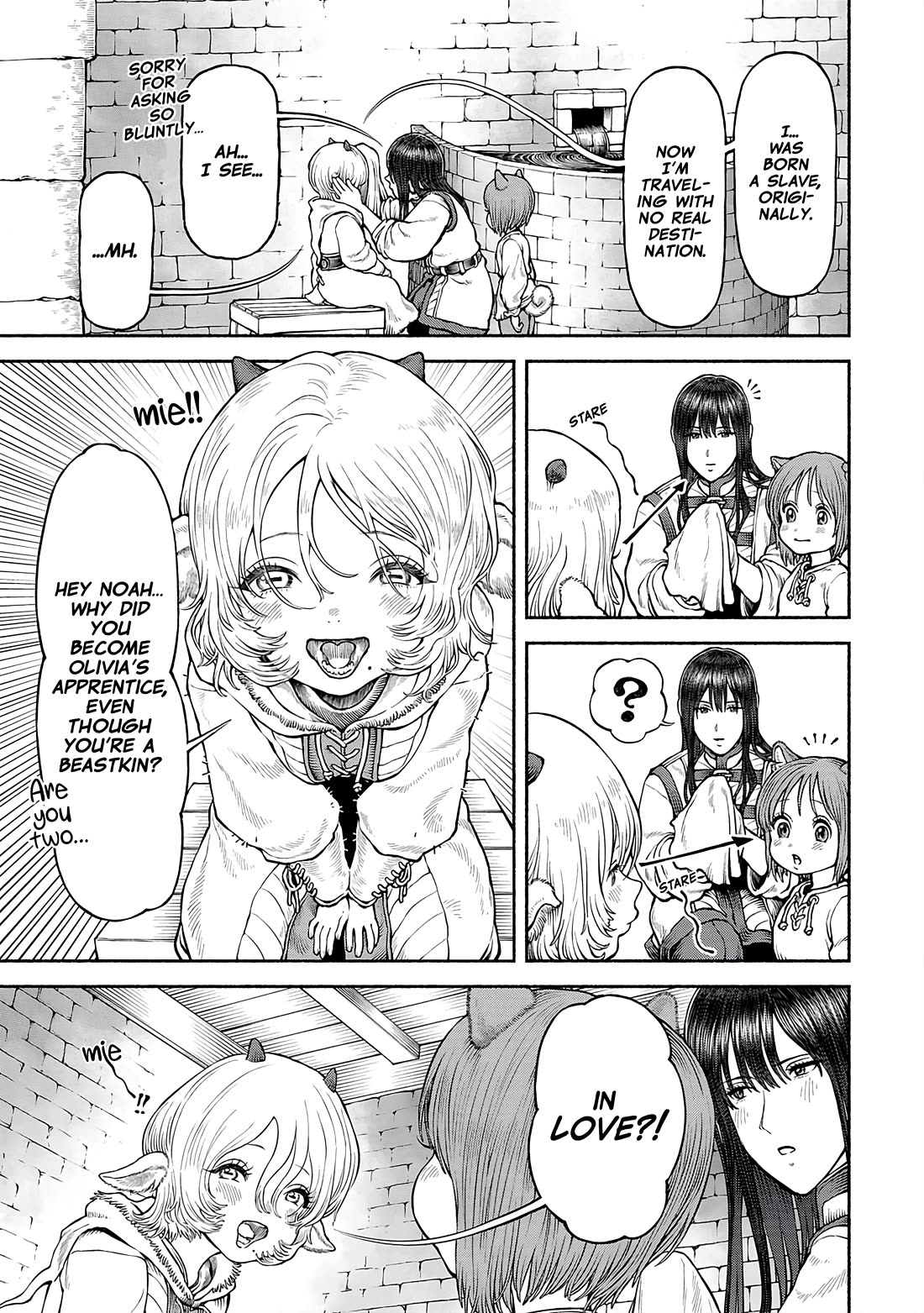 Female Knight and the Kemonomimi Child Chapter 52 page 7 - Chapter 52: The Child of a Former Slave