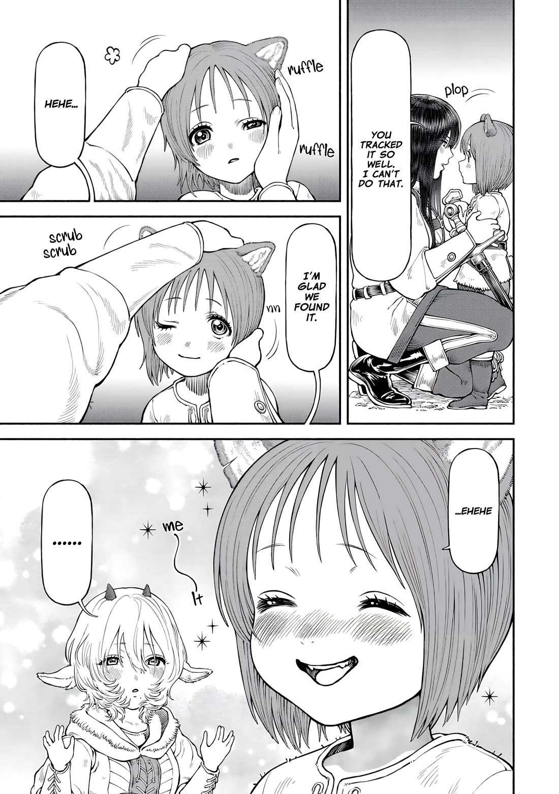 Female Knight and the Kemonomimi Child Chapter 53 page 10 - Chapter 53: The Unnoticed Heart