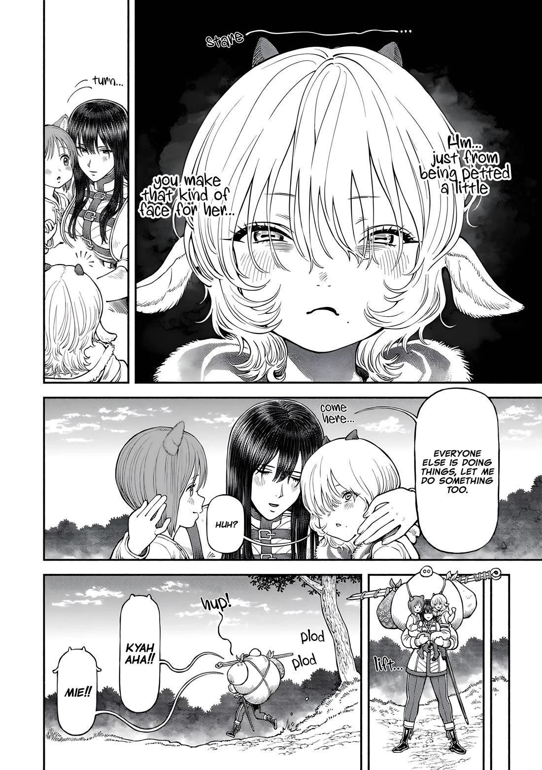 Female Knight and the Kemonomimi Child Chapter 53 page 11 - Chapter 53: The Unnoticed Heart