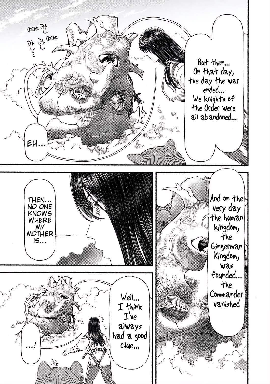 Female Knight and the Kemonomimi Child Chapter 54 page 11 - Chapter 54: A Mother's Place