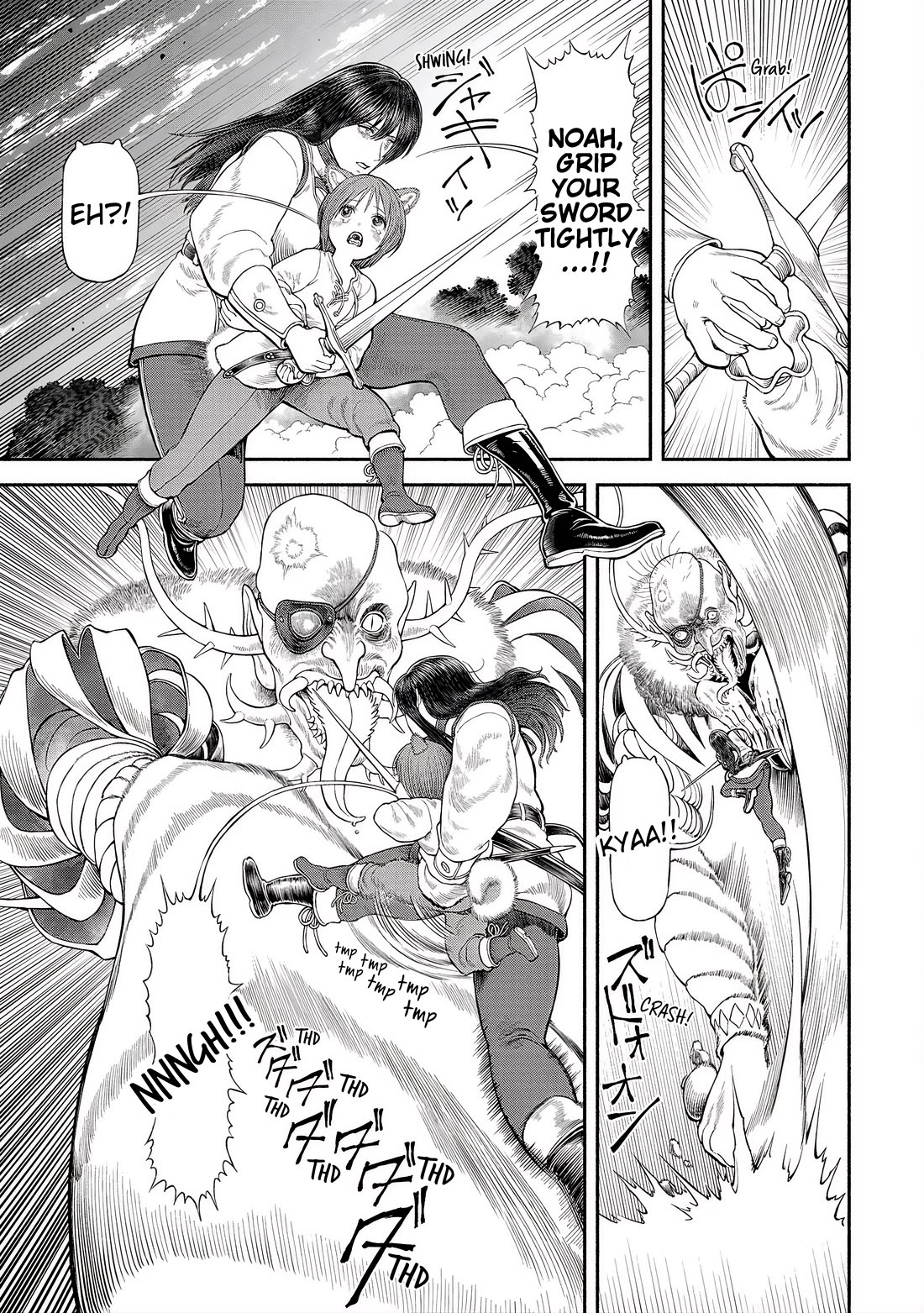 Female Knight and the Kemonomimi Child Chapter 54 page 5 - Chapter 54: A Mother's Place