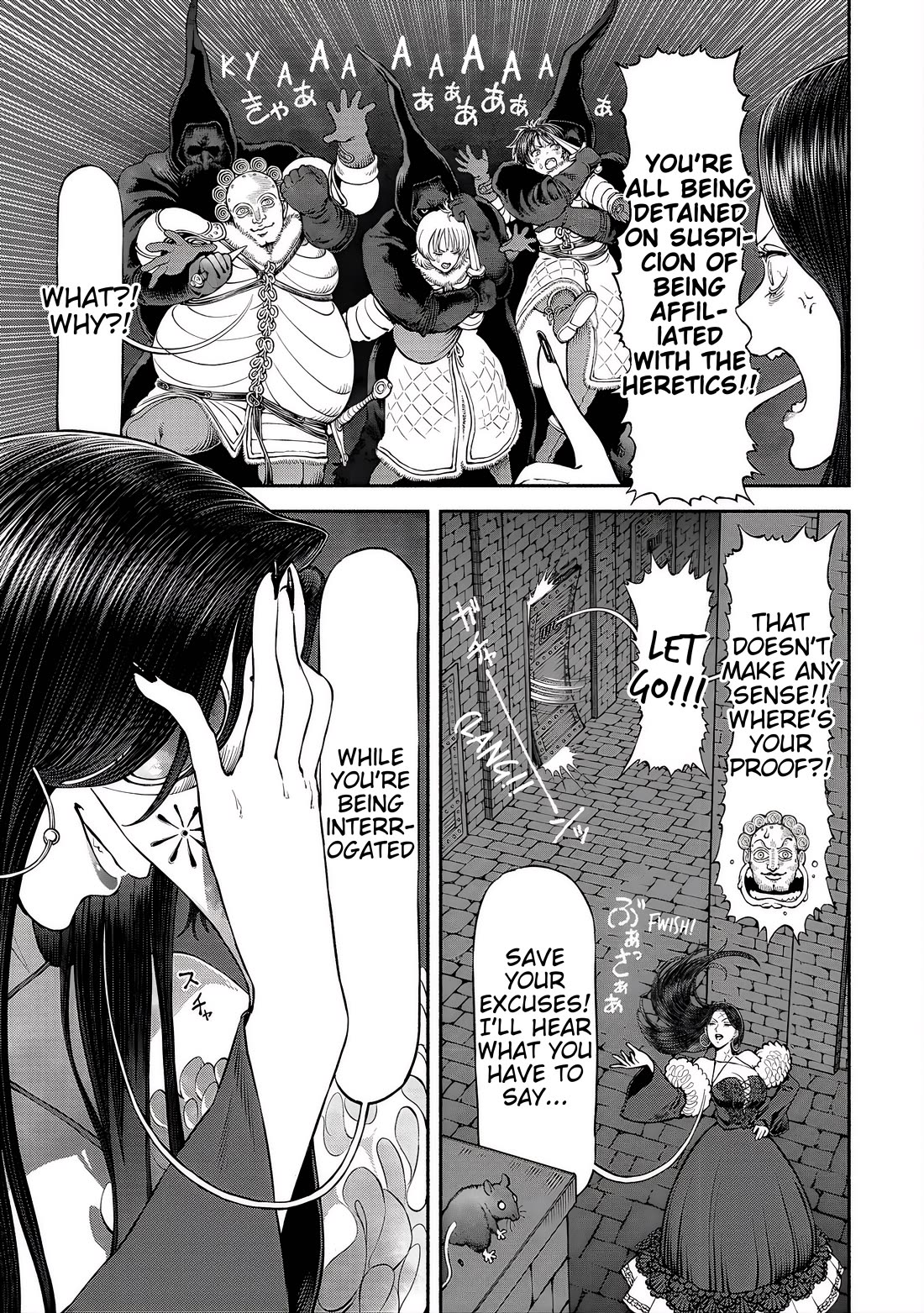 Female Knight and the Kemonomimi Child Chapter 55 page 10 - Chapter 55: The Capital in Chaos