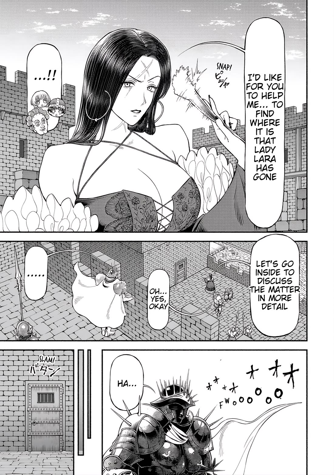 Female Knight and the Kemonomimi Child Chapter 55 page 8 - Chapter 55: The Capital in Chaos