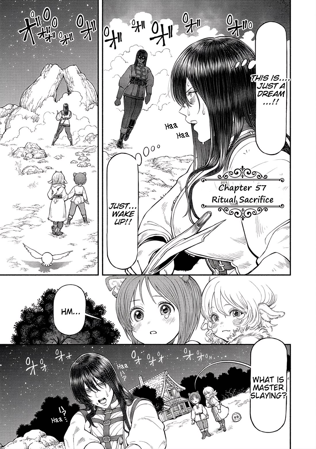 Female Knight and the Kemonomimi Child Chapter 57 page 1 - Chapter 57: Ritual Sacrifice