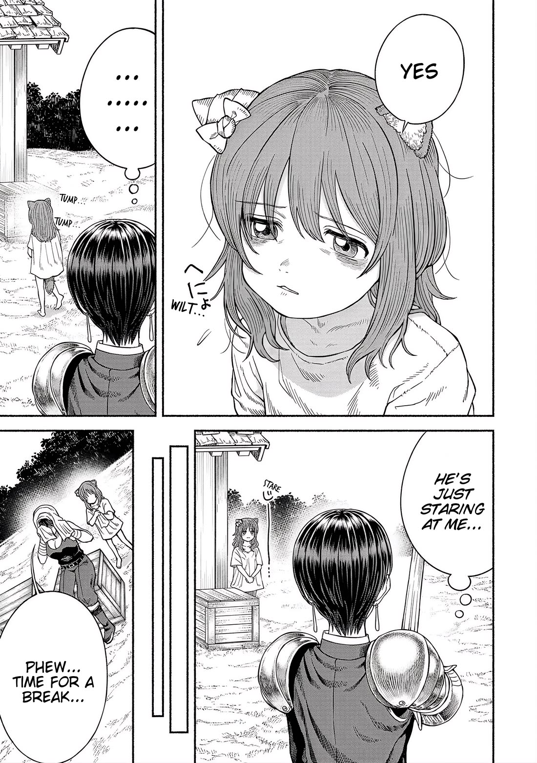 Female Knight and the Kemonomimi Child Chapter 58.1 page 3 - Chapter 58.1: A Slave's Nature