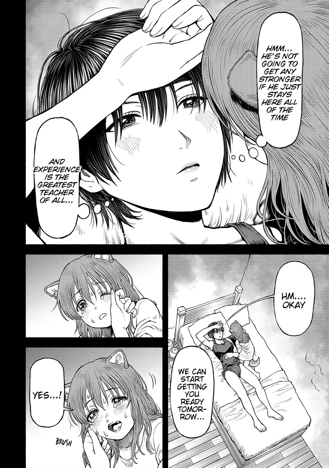 Female Knight and the Kemonomimi Child Chapter 58.3 page 4 - Chapter 58.3: Let's Fight Them Together!