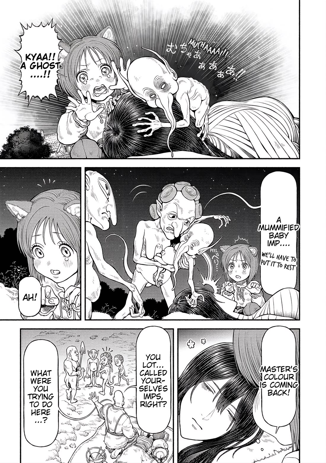 Female Knight and the Kemonomimi Child Chapter 58 page 6 - Chapter 58: The Imps