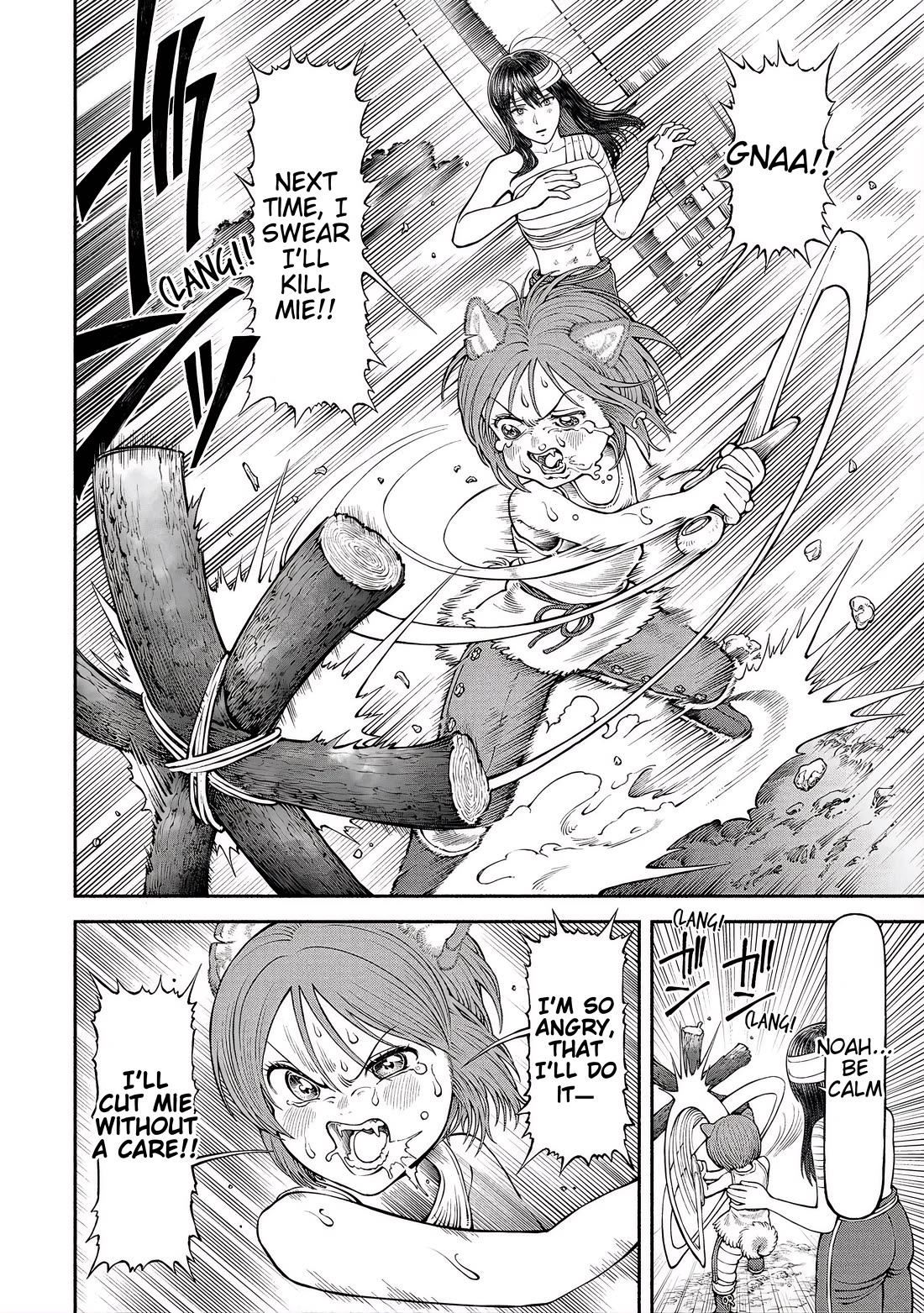 Female Knight and the Kemonomimi Child Chapter 59 page 6 - Chapter 59: Noah's Wrath