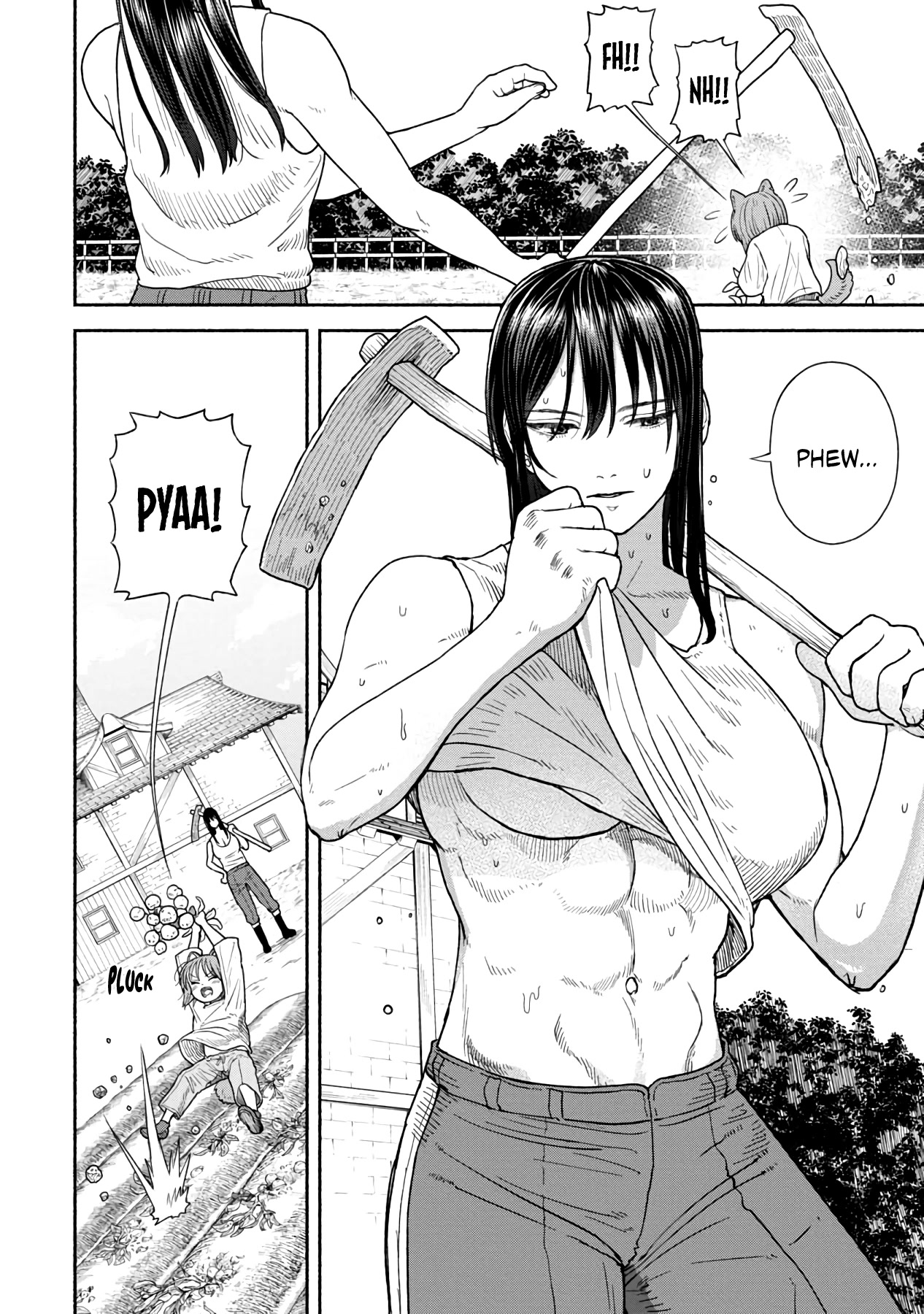 Female Knight and the Kemonomimi Child Chapter 6 page 1 - Chapter 6: Lap Pillow