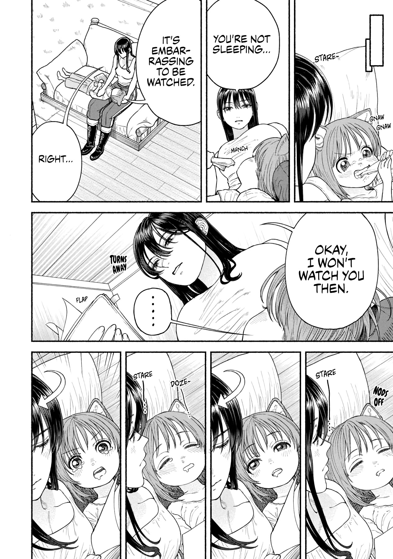 Female Knight and the Kemonomimi Child Chapter 6 page 5 - Chapter 6: Lap Pillow