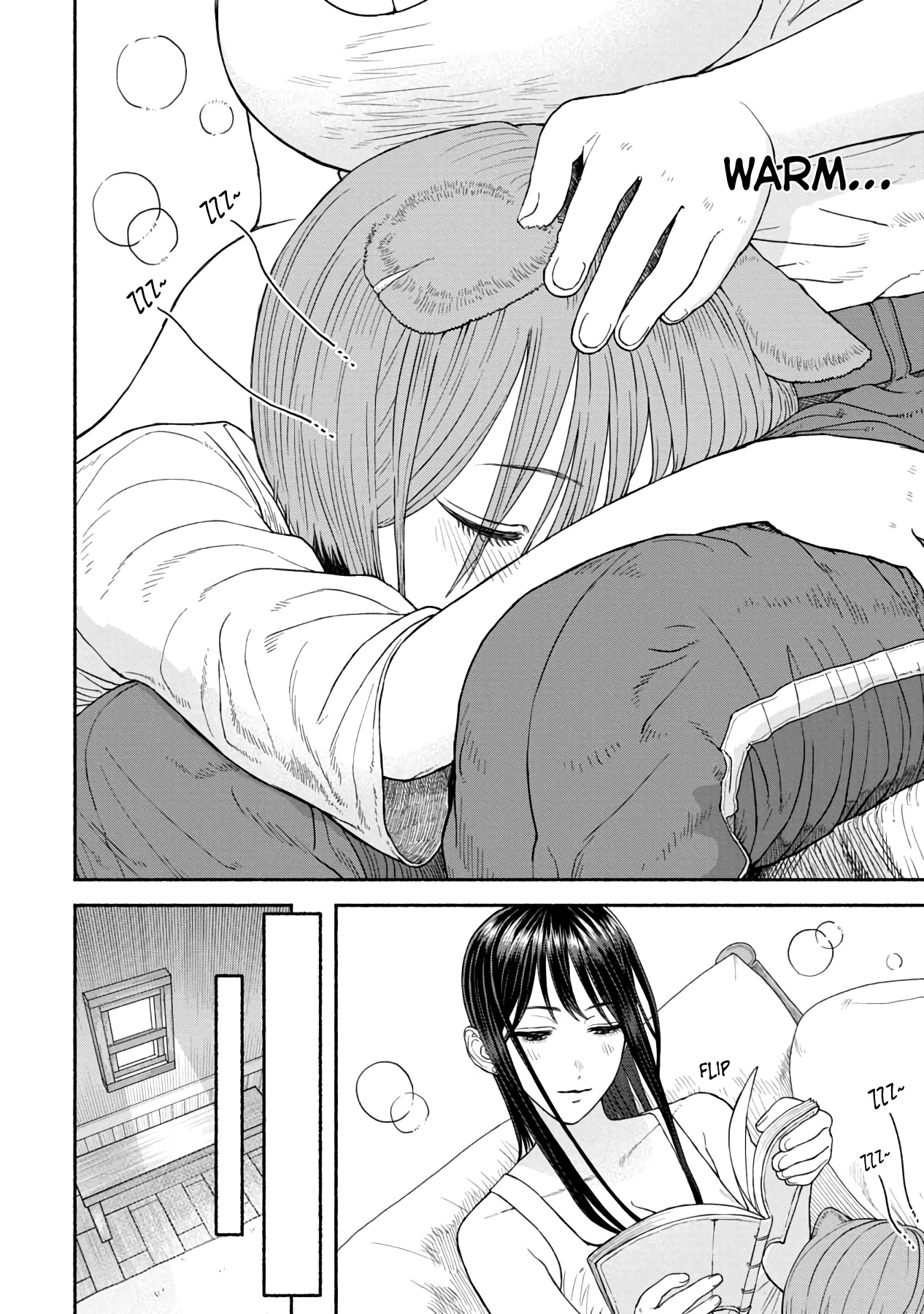 Female Knight and the Kemonomimi Child Chapter 6 page 7 - Chapter 6: Lap Pillow