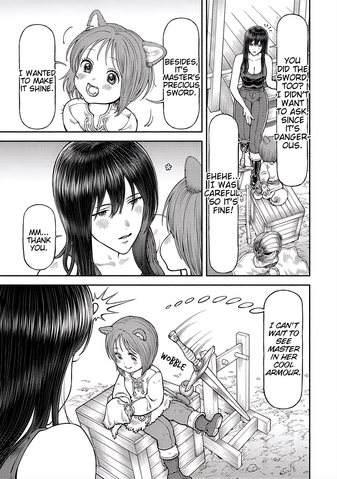 Female Knight and the Kemonomimi Child Chapter 60 page 3 - Chapter 60: What's Precious