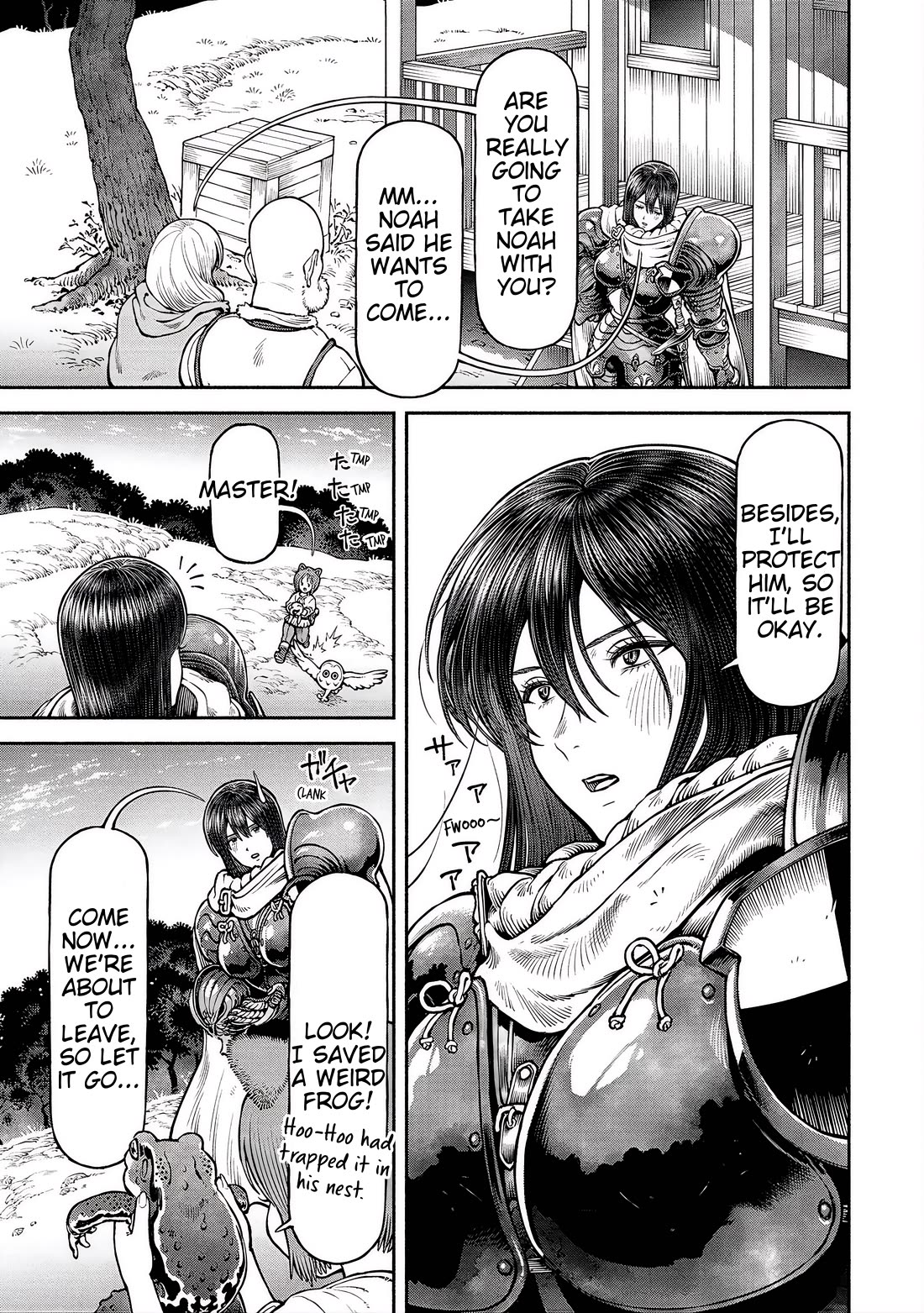 Female Knight and the Kemonomimi Child Chapter 61 page 2 - Chapter 61: Time to Depart