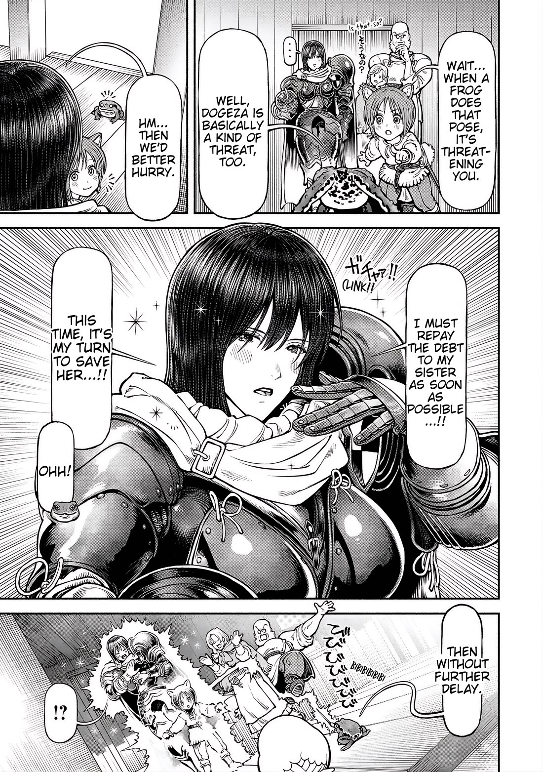 Female Knight and the Kemonomimi Child Chapter 61 page 6 - Chapter 61: Time to Depart