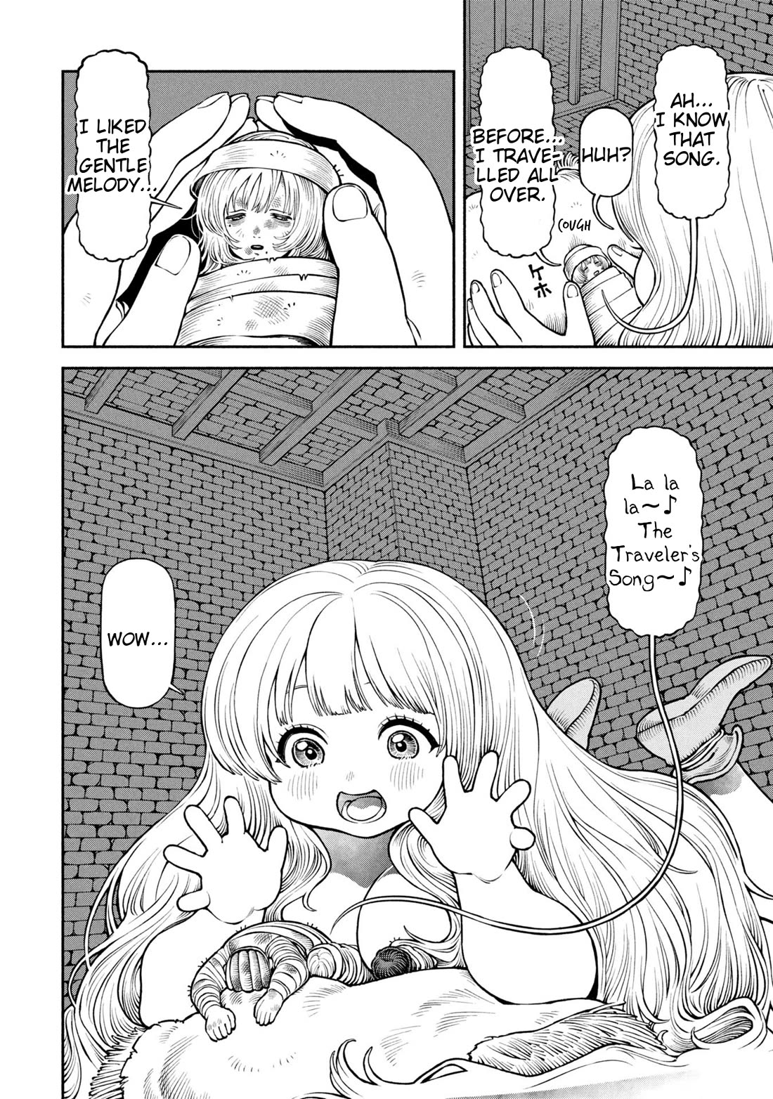 Female Knight and the Kemonomimi Child Chapter 62 page 6 - Chapter 62: Mother's Lullaby