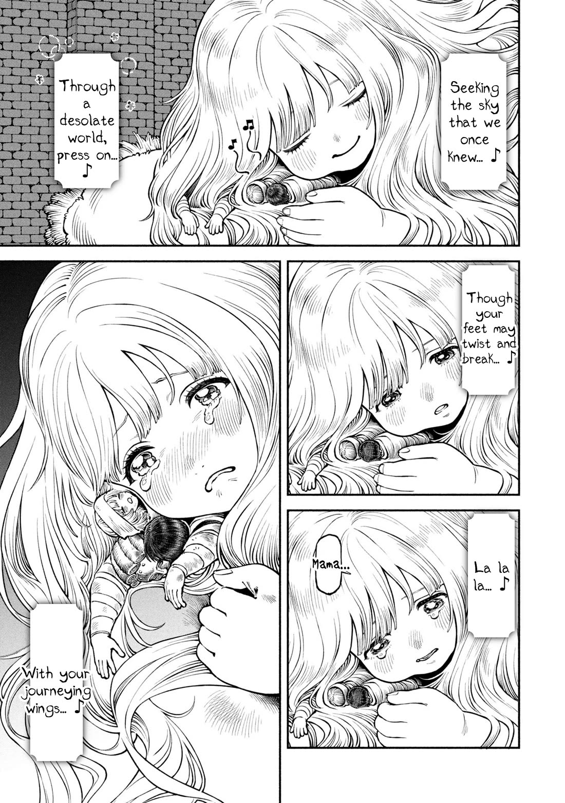 Female Knight and the Kemonomimi Child Chapter 62 page 7 - Chapter 62: Mother's Lullaby