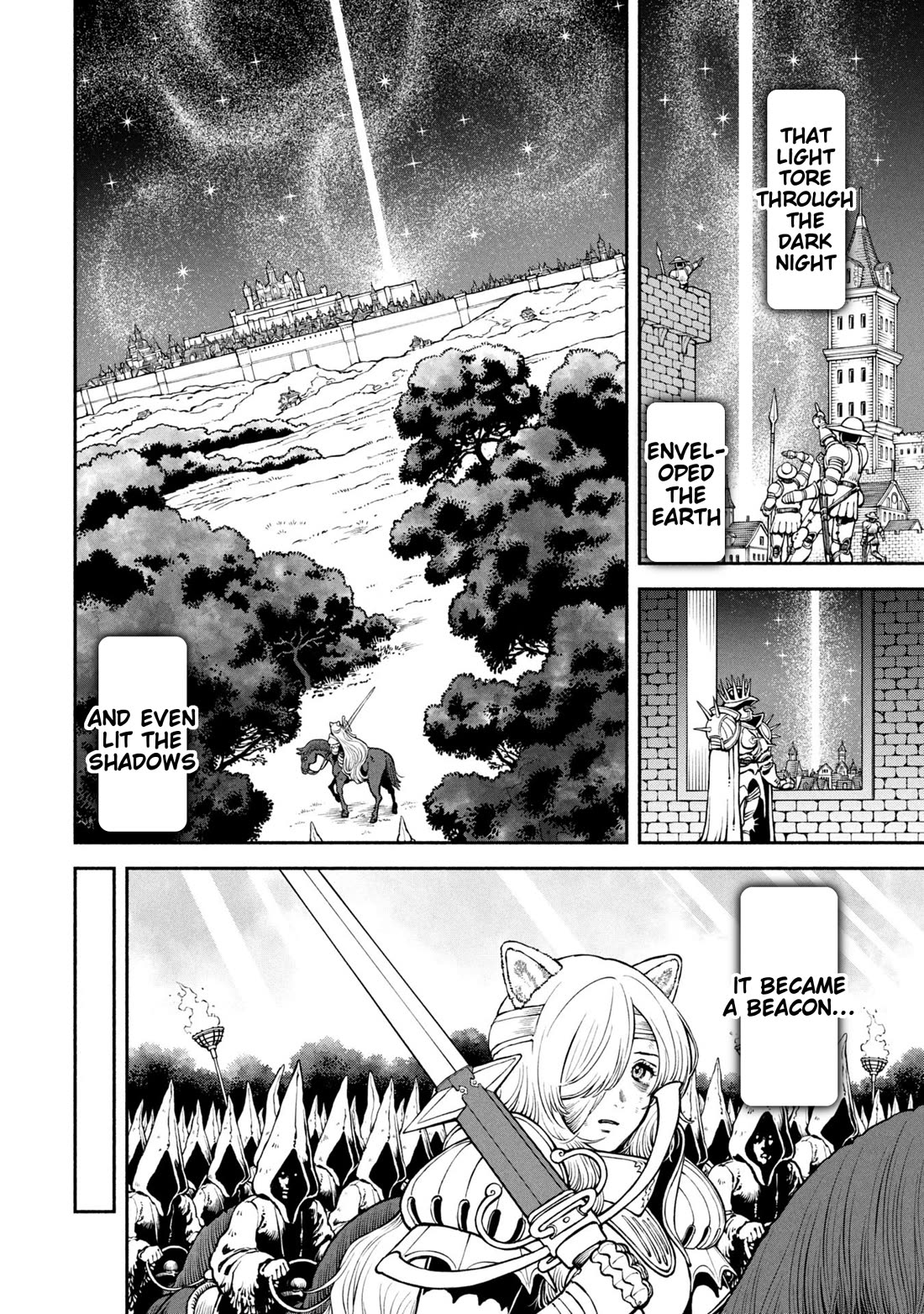 Female Knight and the Kemonomimi Child Chapter 63 page 12 - Chapter 63: In the Dream World