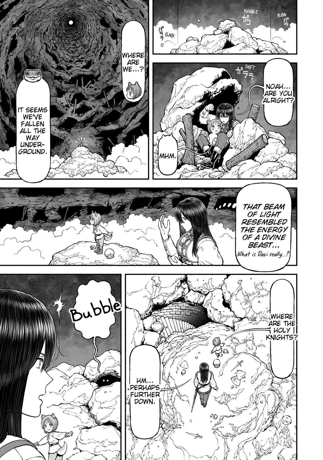 Female Knight and the Kemonomimi Child Chapter 63 page 13 - Chapter 63: In the Dream World