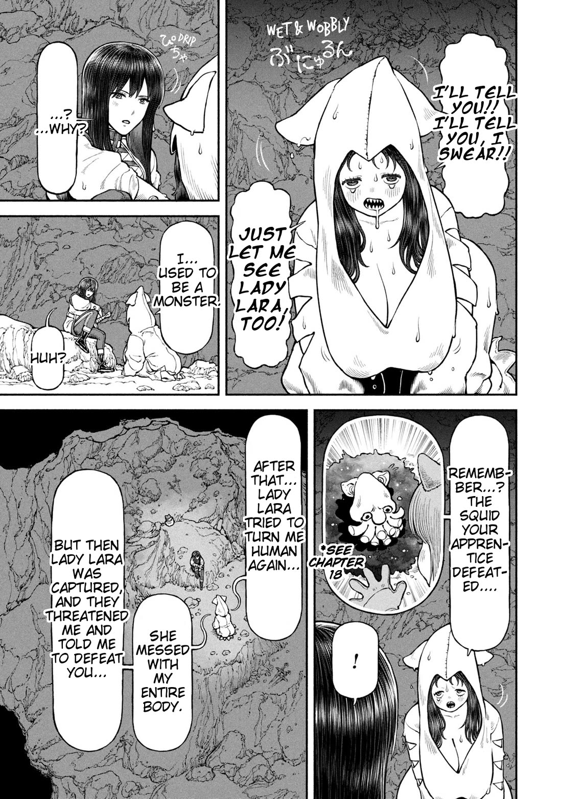 Female Knight and the Kemonomimi Child Chapter 64 page 11 - Chapter 64: Sword Technique "Waterfall Climbing"