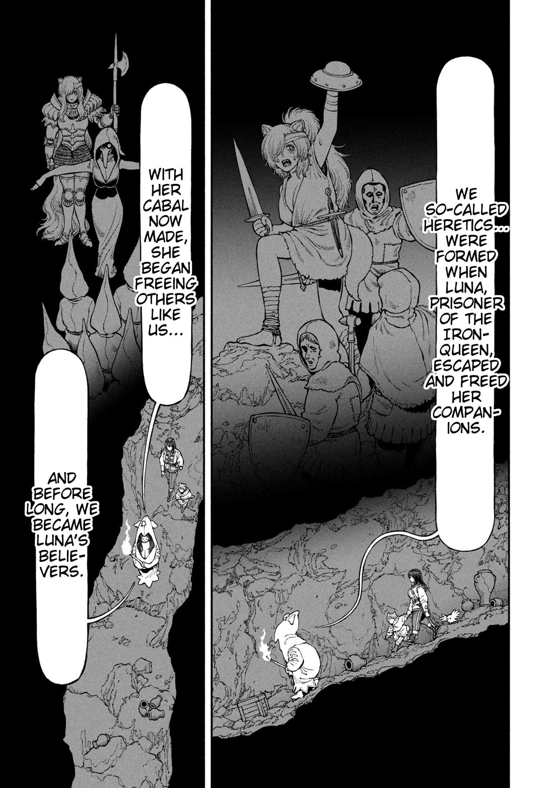 Female Knight and the Kemonomimi Child Chapter 65 page 1 - Chapter 65: The Master's Believer