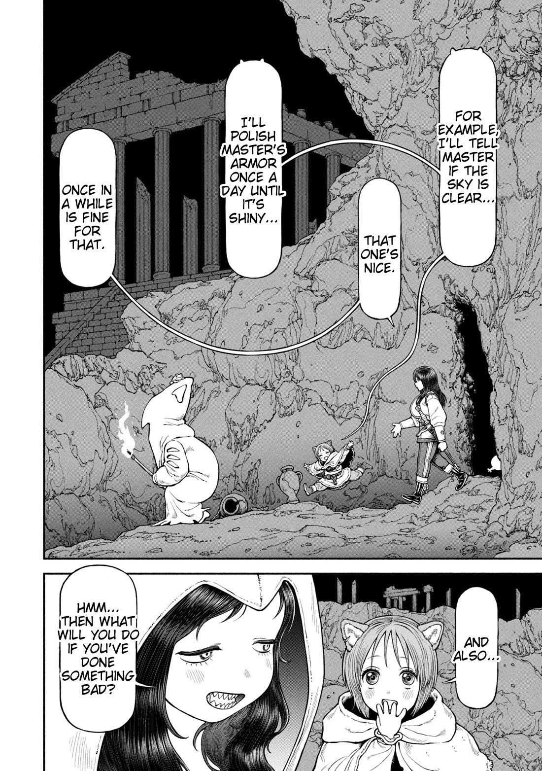 Female Knight and the Kemonomimi Child Chapter 65 page 4 - Chapter 65: The Master's Believer