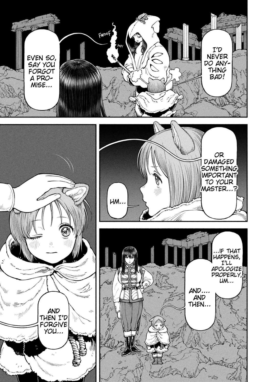 Female Knight and the Kemonomimi Child Chapter 65 page 5 - Chapter 65: The Master's Believer