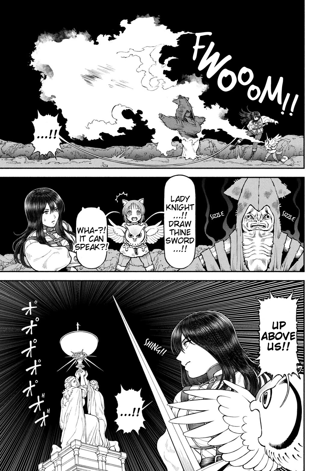 Female Knight and the Kemonomimi Child Chapter 66 page 3 - Chapter 66: Luna's Guidance
